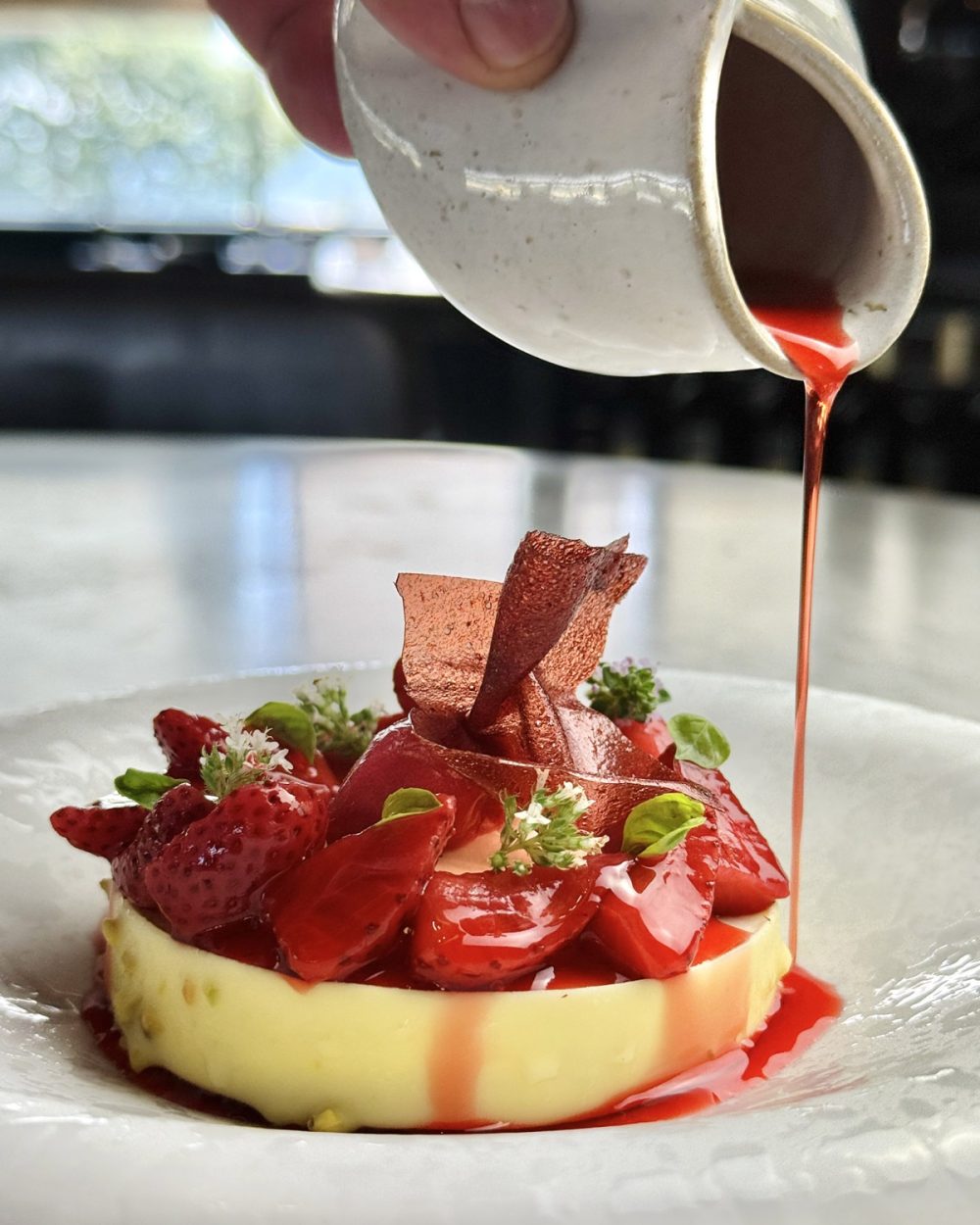 dessert cena di degustazione feudi di san gregorio