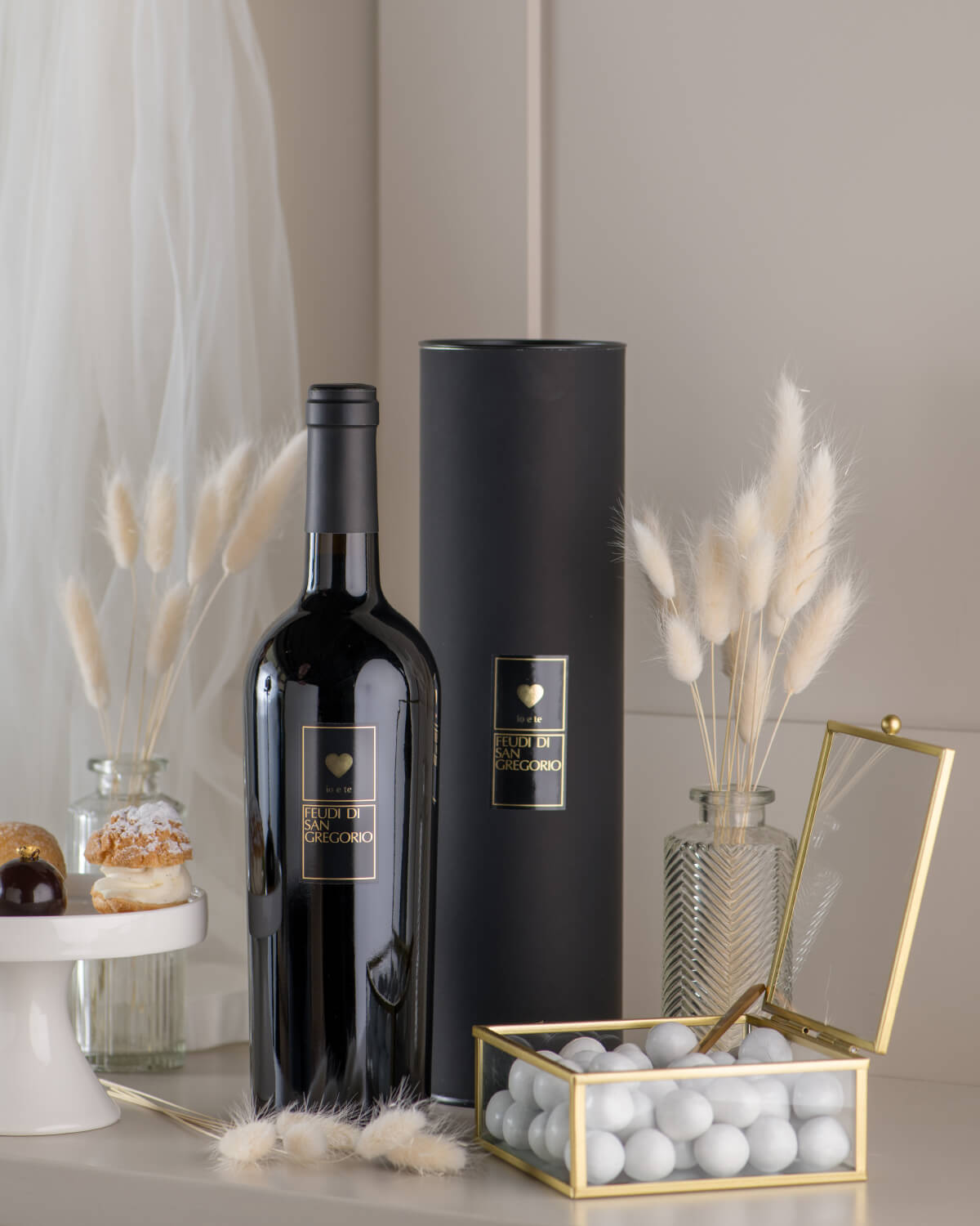 Bottiglia di vino personalizzata