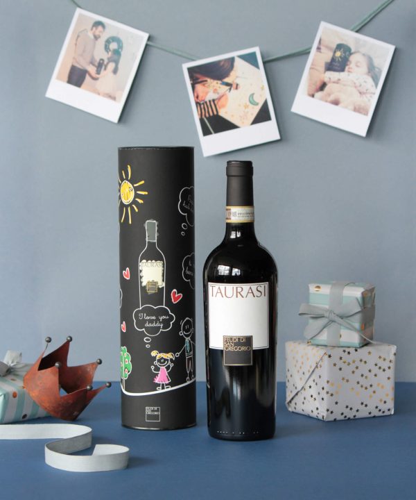 Cilindro Ti voglio bene papà con Taurasi