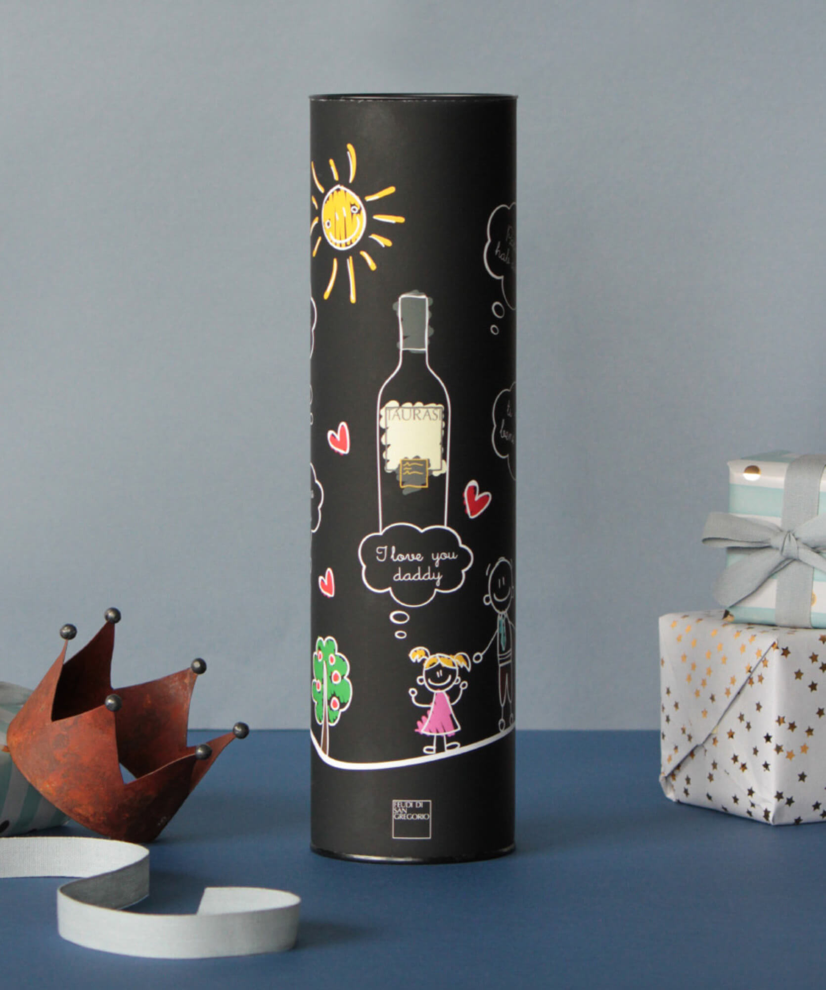 Cilindro Ti voglio bene papà