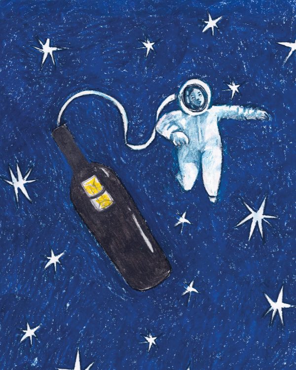 Feudi di San Gregorio_40 ANNI_Illustrazione astronauta