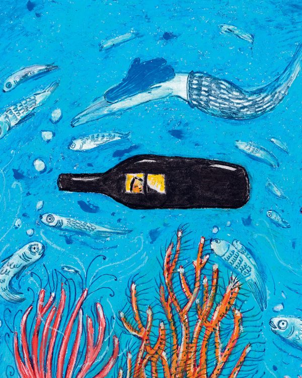 Feudi di San Gregorio_40 ANNI_Illustrazione sirena